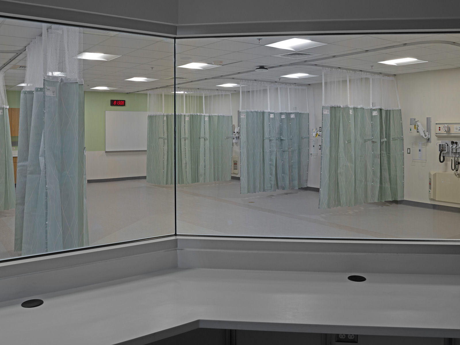 new lab areas and equipment in Bloomfield hall