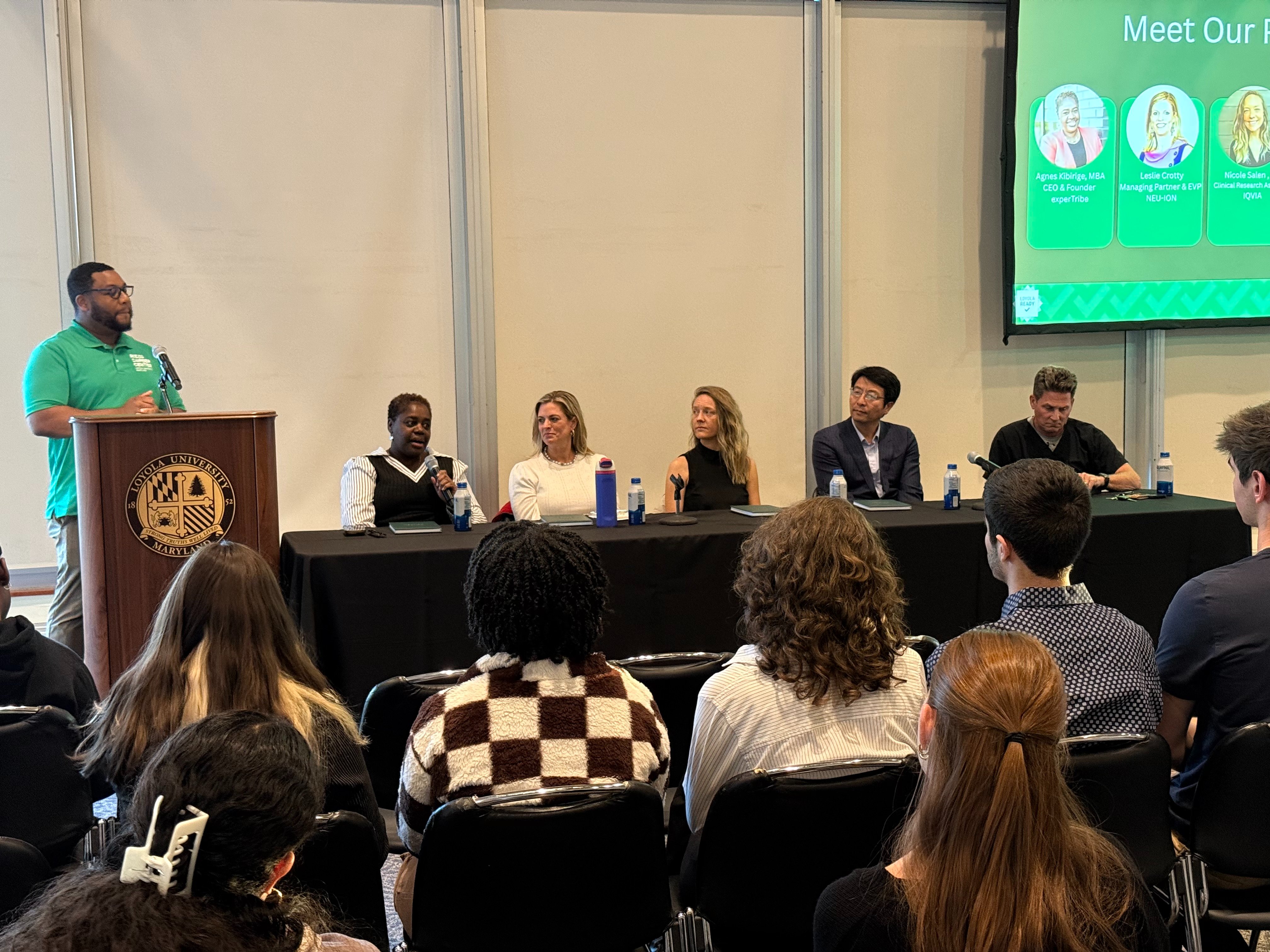 panel at Biohealth Career Panel