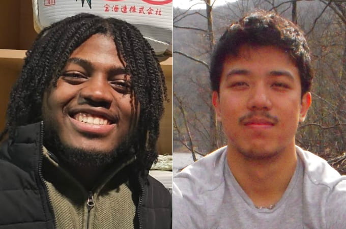 Brendan Bokino and Nishant Gurung