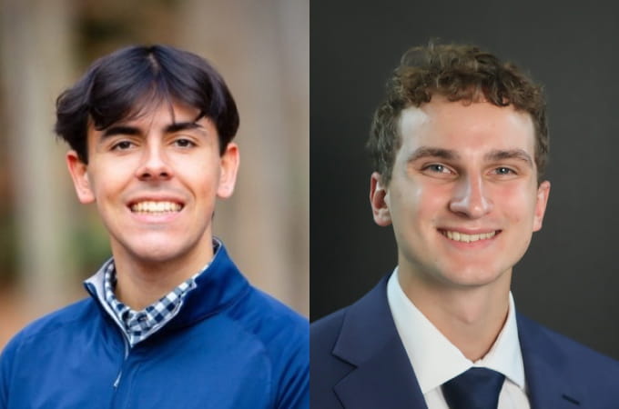 Aidan Marshall and Vilnis Jatnieks