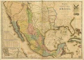 a map of the U.S. and Mexico