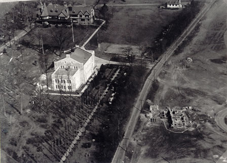 Aerial View of Loyola in 1924