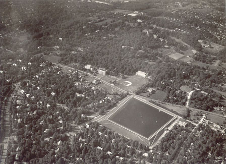 Aerial View of Loyola in the 1940s