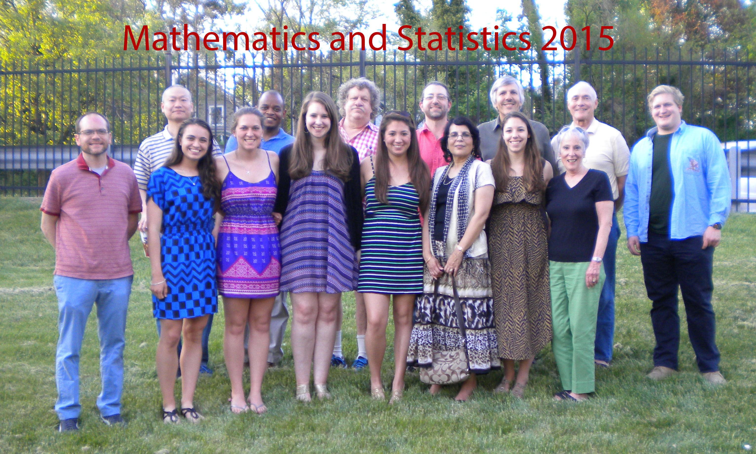 Math and Statistics - 2015