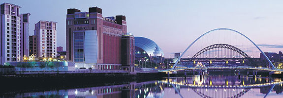 Life Abroad Newcastle city skyline