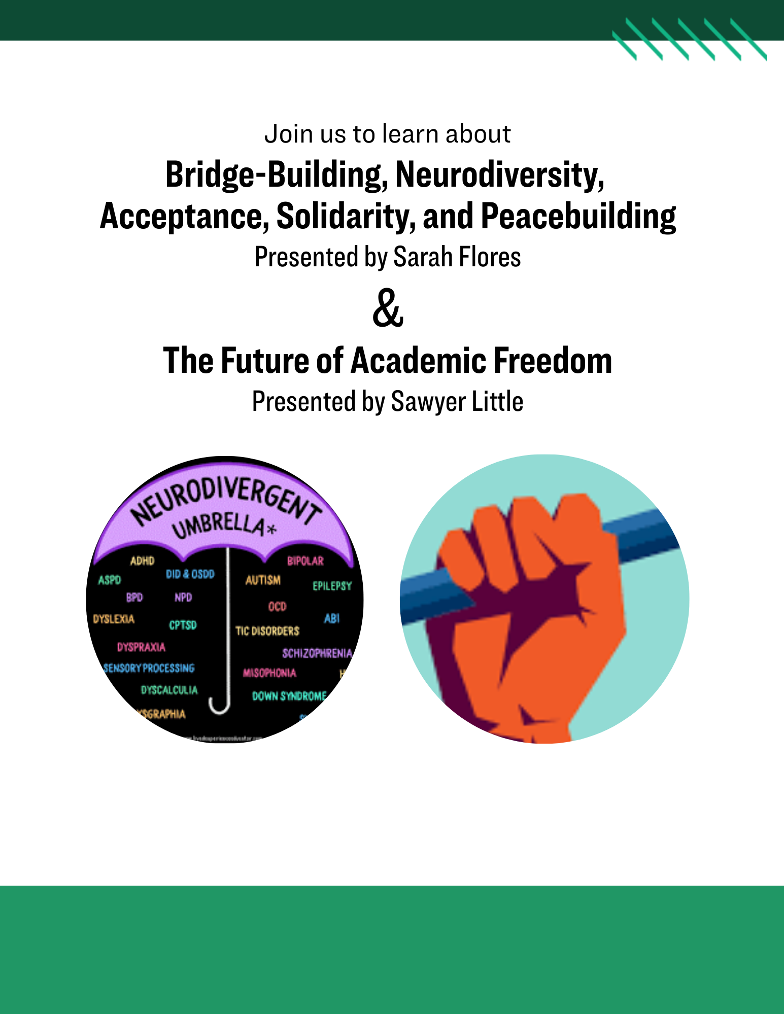 Flyer of Lunch Talk Series