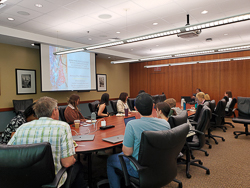 people around a table