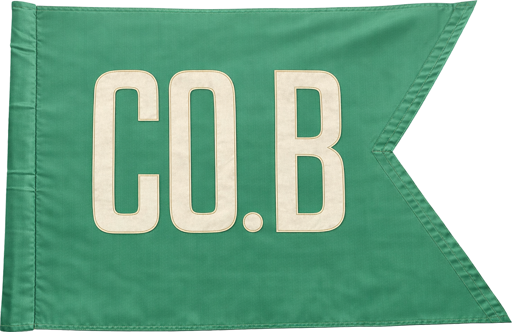 "B" Company Guidon
