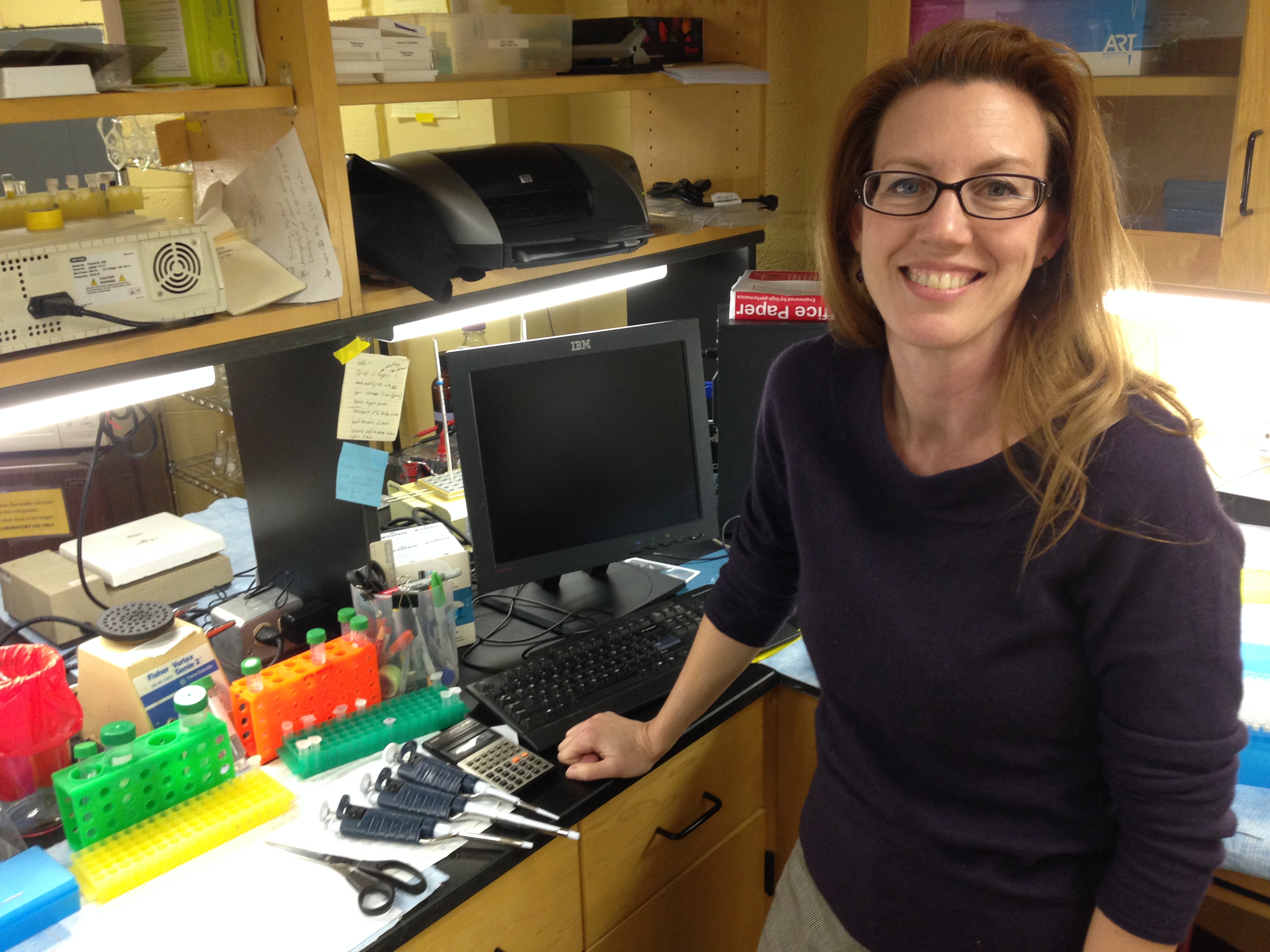 Rebecca Brogan (Biology), 2015 Distinguished Teacher of the Year