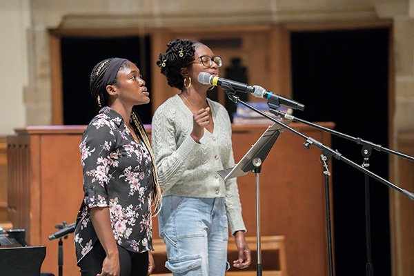 Chosen Generation Choir singing during HARPS 2025