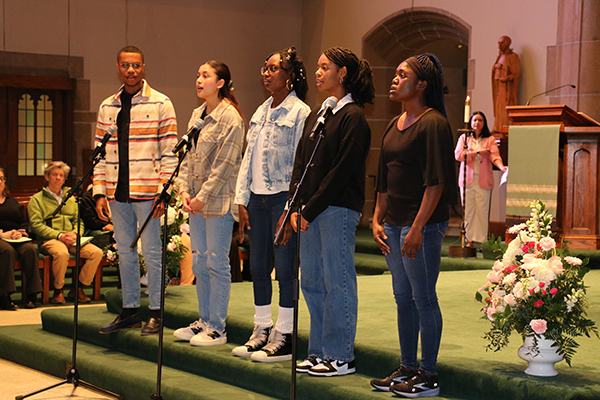 Chosen Generation Gospel Choir singing during HARPS