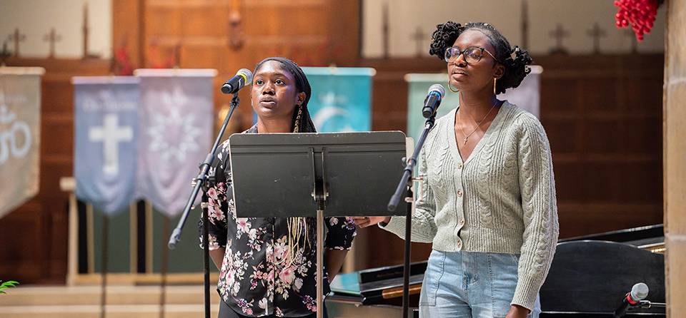Chosen Generation Choir singing during HARPS
