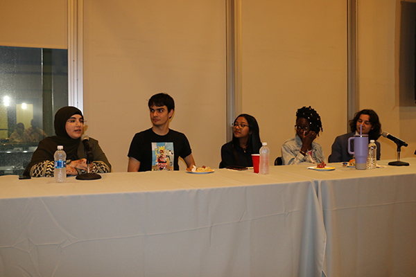 Students during 2024 spirituality panel