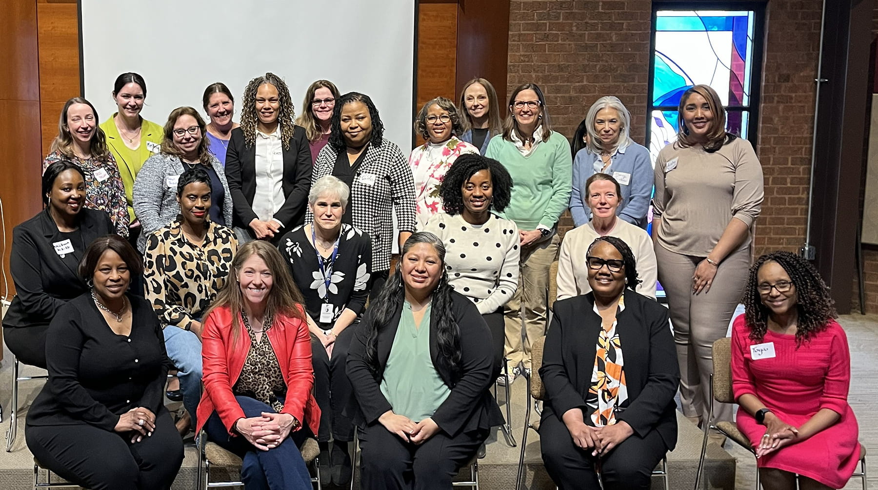 A recent cohort of Leadership Essentials, Women's Group at Loyola University Maryland
