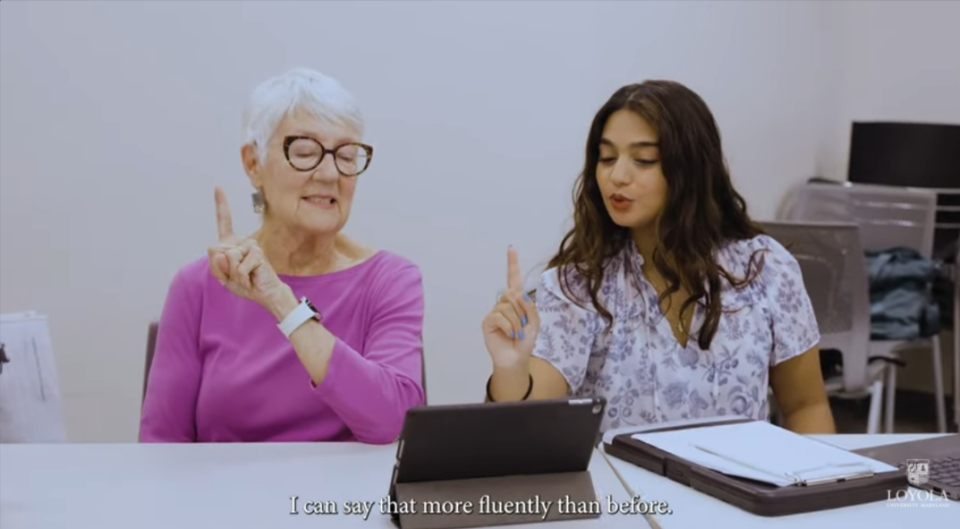 Clinical Center employee and patient  - Press enter to play