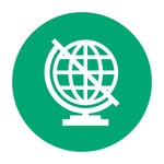 Model globe icon