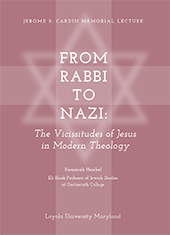 Cardin Lecture 2013: From Rabbi to Nazi