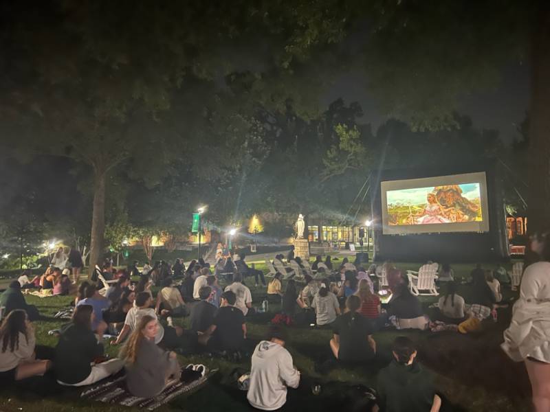 movie on the quad