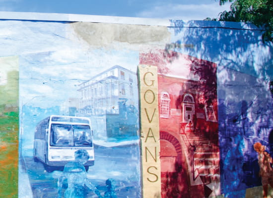 Mural art of Govans