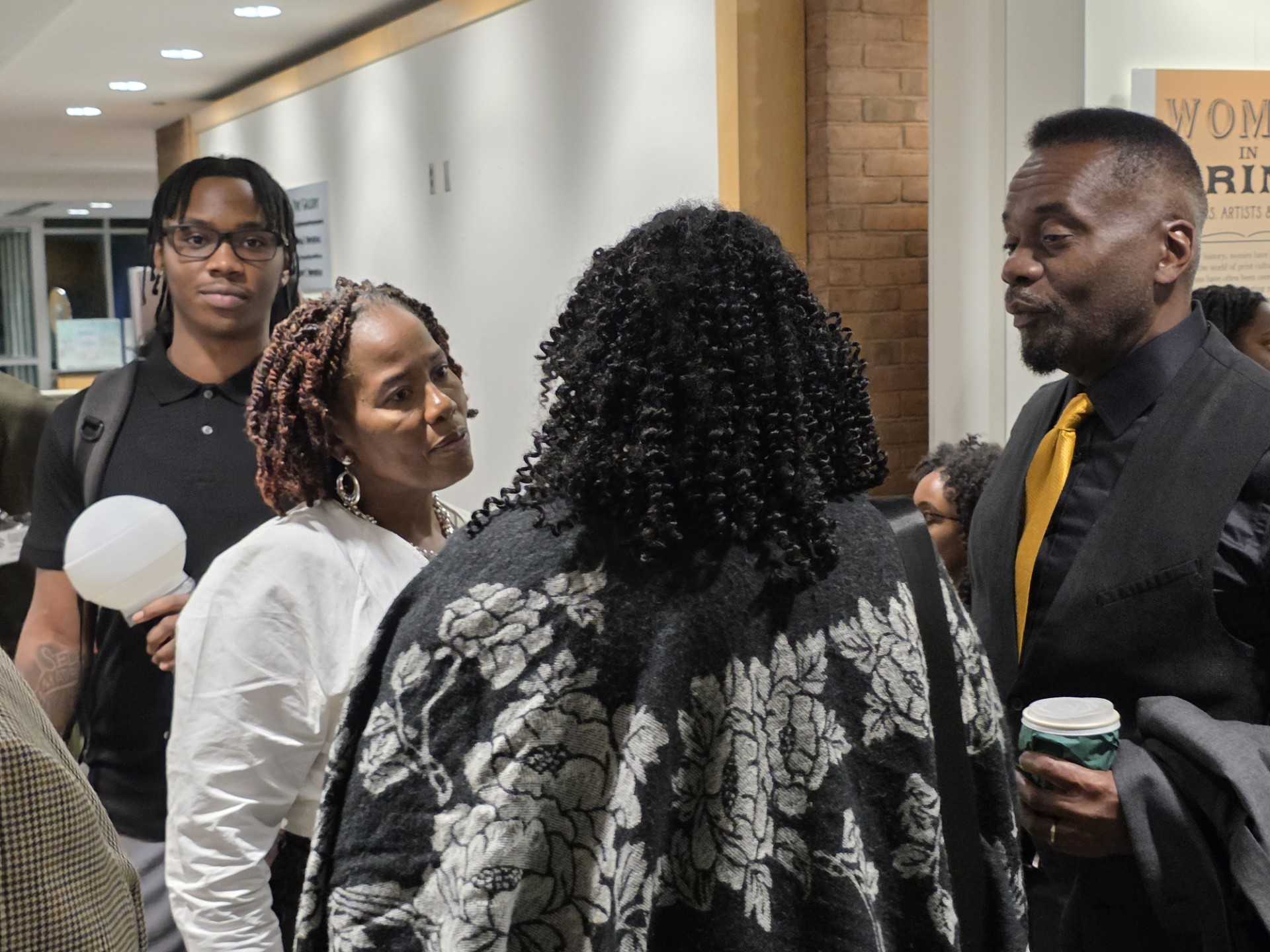 Dr. Kaye with Supporters at Fifth Anniversary Reception