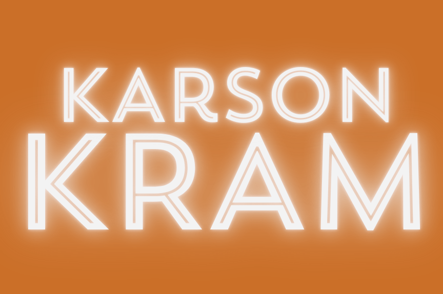 Flyer that says Krason Kram