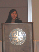 Keynote speaker, Dr. Joanne Li