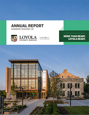 Loyola College of Arts and Sciences Annual Report 2022 cover