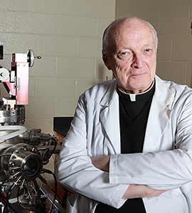 Rev. Frank Haig, S.J., professor emeritus of physics
