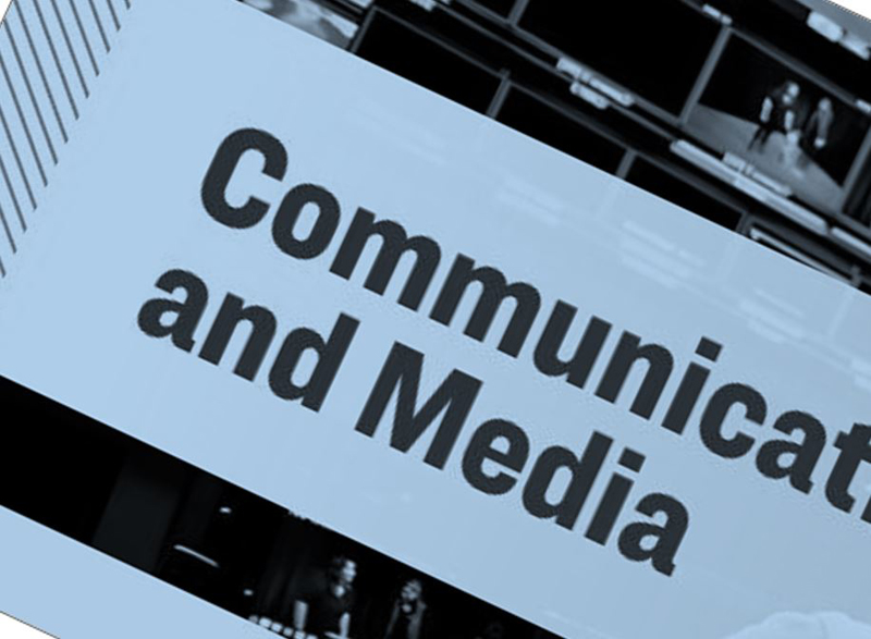 Communication and Media graphic