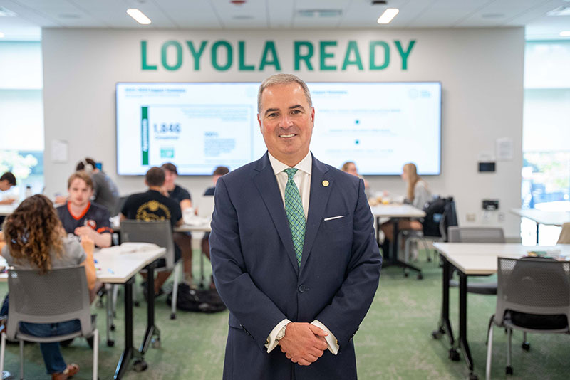 Terrence M. Sawyer, J.D., president of Loyola University Maryland