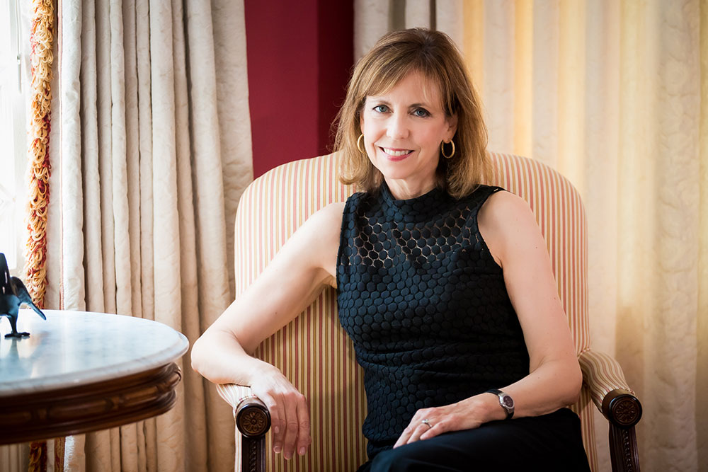 Caroline Griffin, ’84, co-founder, vice president, and program director of Show Your Soft Side