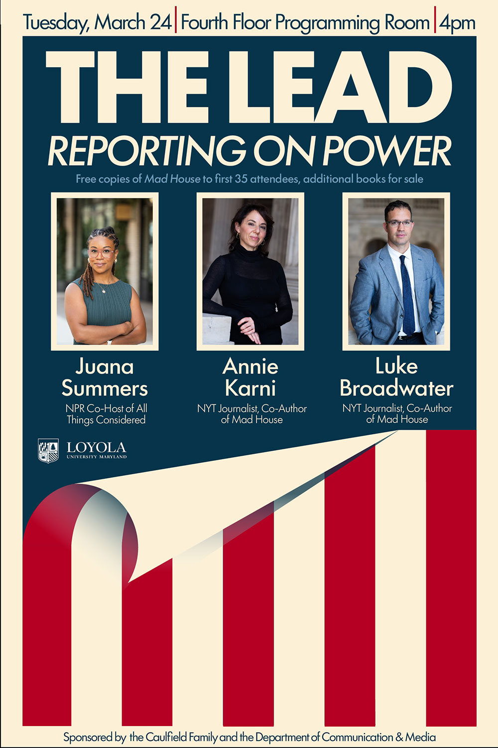 Promotional poster for the 2026 Caulfield Lecture