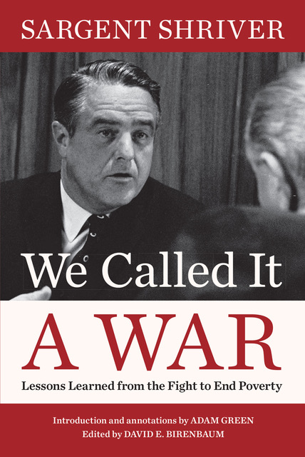 The cover of the new edition of Sargent Shriver's memoir, published by Loyola University Maryland's Apprentice House Press
